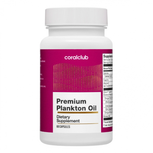 Omega-3 et phospholipides: Premium Plankton Oil (Coral Club)